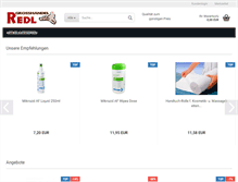Tablet Screenshot of fusspflege-redl.at
